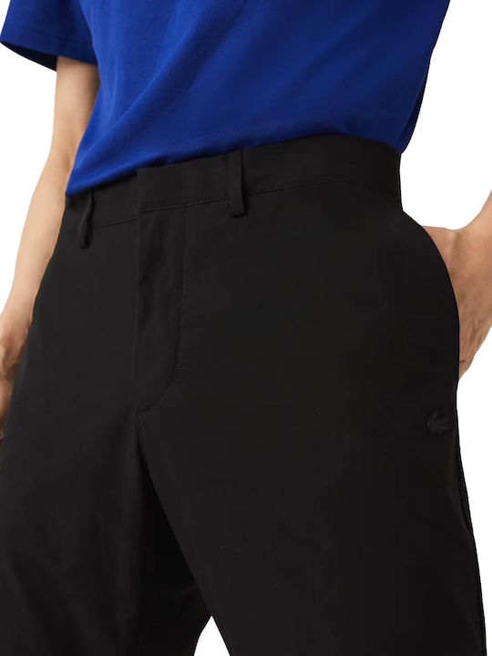 Herrenhosen Chino in Slim Passform Schwarz
