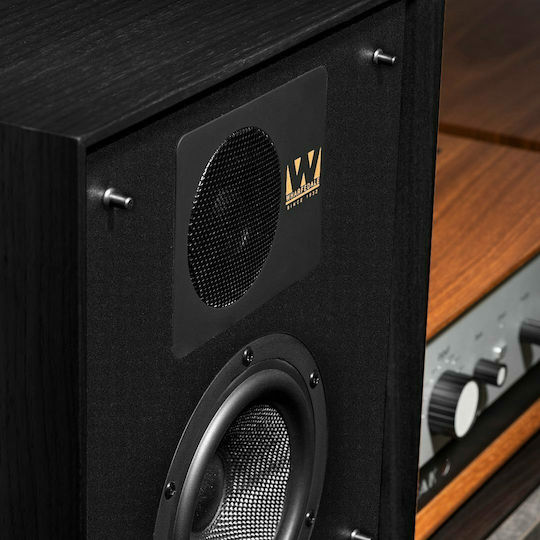 Wharfedale Denton 85 S019.31742 Ζεύγος Ηχείων Hi-Fi Βιβλιοθήκης 120W 2 Δρόμων Π24xΒ27.5xΥ34εκ. Μαύρο