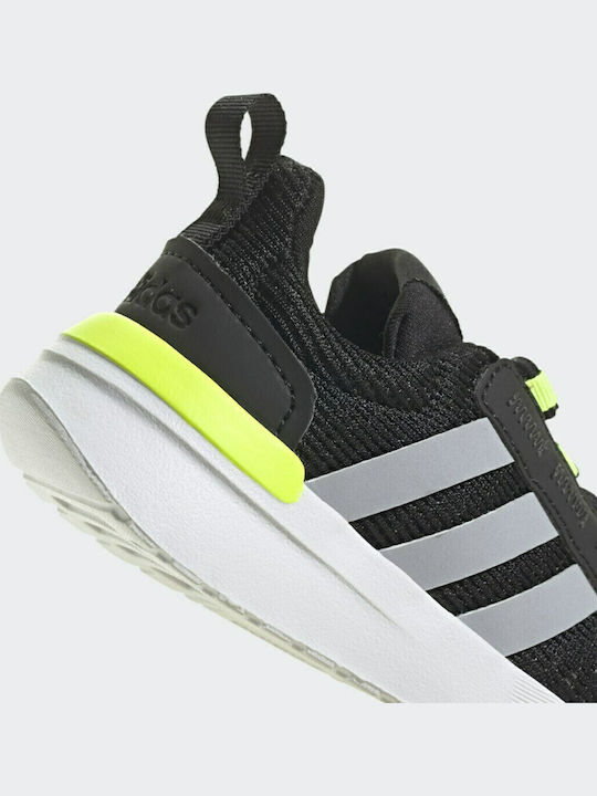 Racer TR21 I Wasserdicht Kinder Sportschuhe Laufen mit Schnürsenkeln Core Black / Halo Silver / Solar Yellow