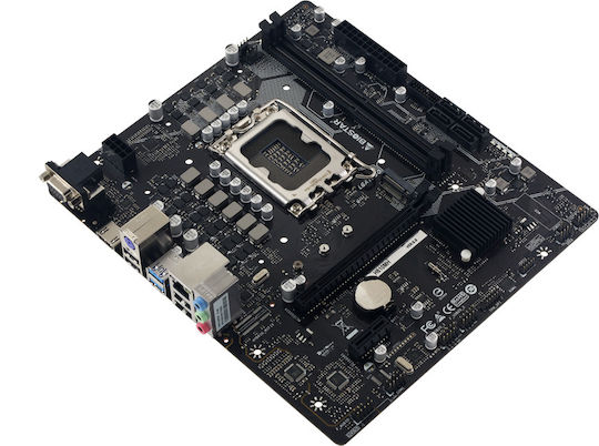 Biostar H610MH Ver. 6.x Motherboard Micro ATX με Intel 1700 Socket