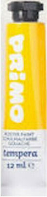 Primo Tempera Tempera Colour Paint Tube 12ml Yellow 211