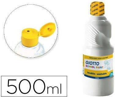 Giotto School Paint Tempera de Pictură Portocaliu în Sticlă 500ml 1buc 053530500