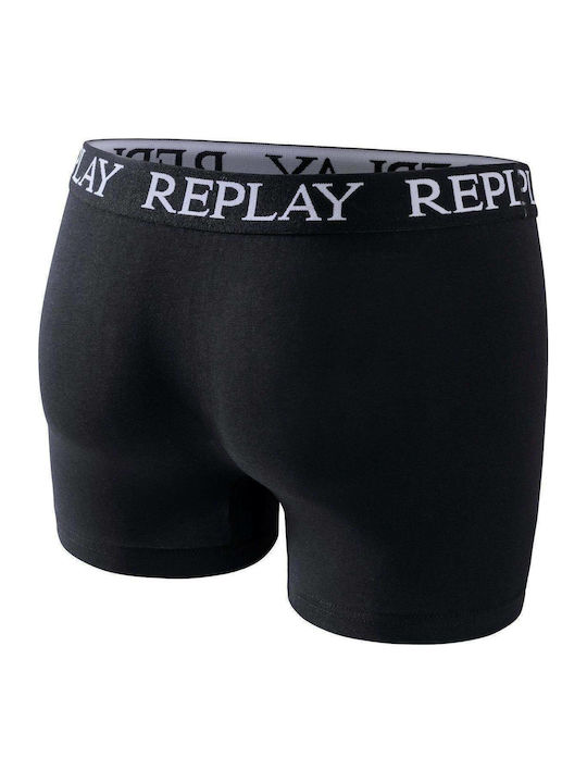 Herren Boxershorts Schwarz 3Packung