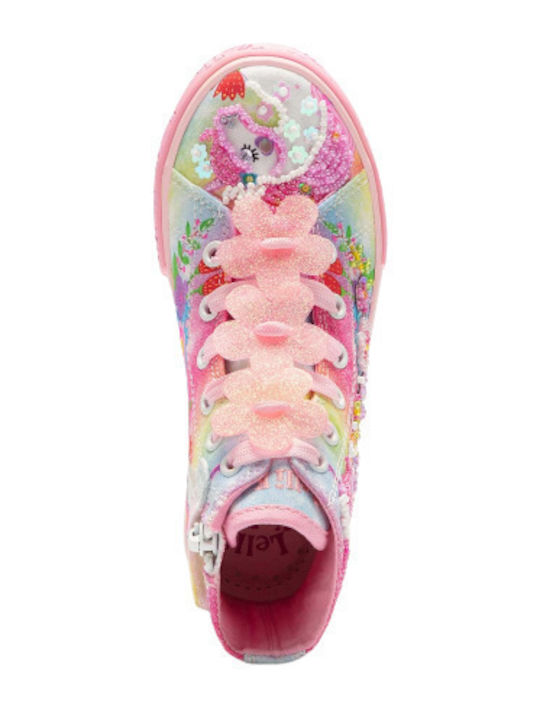 Unicorn Παιδικά Sneakers High Ροζ