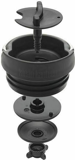 Klean Kanteen TKWide Ανακυκλώσιμο Μπουκάλι Θερμός Ανοξείδωτο BPA Free 590ml Λευκό
