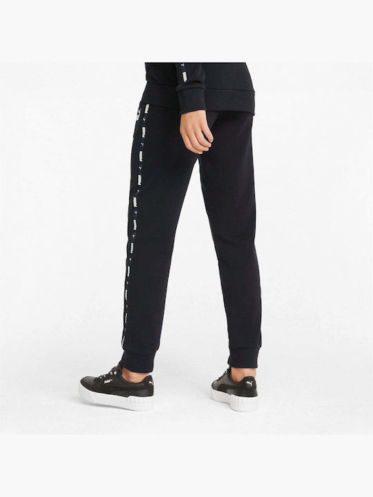 PUMA Power Tape Παντελόνι Φόρμας Μαύρο