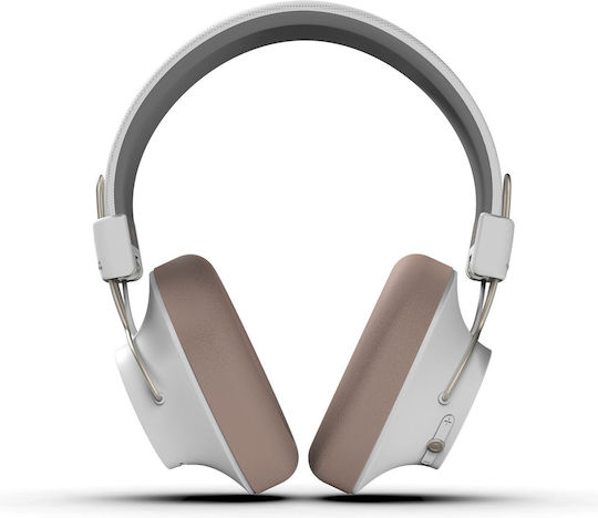 Kreafunk aBEAT Bluetooth Wireless Over Ear Headphones with 15 hours of Operation White