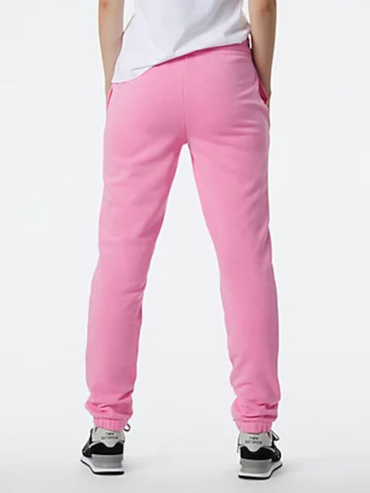 New Balance Damen-Sweatpants Jogger Rosa