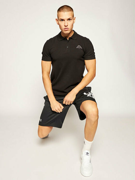 Peleot Polo Bluză Tricou cu Mânecă Scurtă Neagră