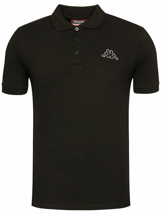 Peleot Polo Bluză Tricou cu Mânecă Scurtă Neagră