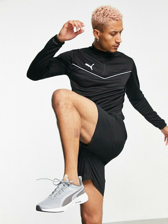 Teamrise Athletic Long Sleeve Black Blouse