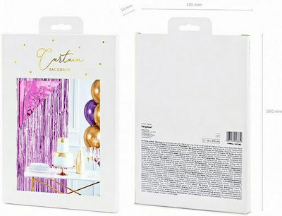 PartyDeco 107789 Curtain for Party 1pcs CRT-062