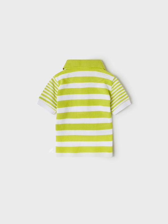 Mayoral Kids Polo Short Sleeve Yellow