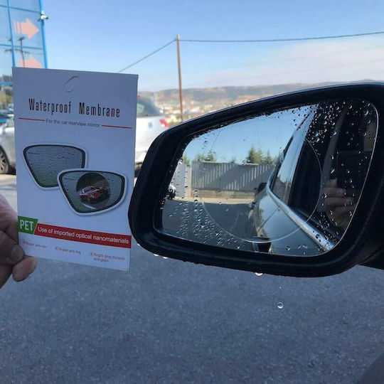 Carner Membranes for Car Mirror 2pcs Transparent