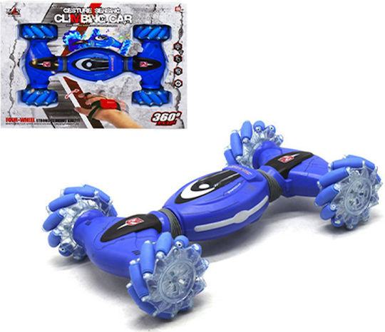 Factory Gesture Climbing Rover Τηλεκατευθυνόμενο Αυτοκίνητο Stunt Μπλε