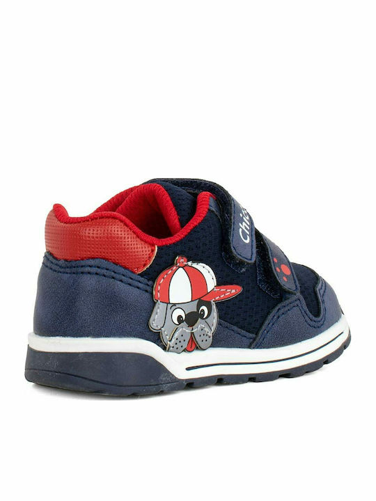 Gregory Παιδικά Sneakers Ανατομικά με Σκρατς Μπλε