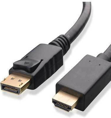 Powertech Cable DisplayPort male - HDMI male 3m (CAB-DP028)