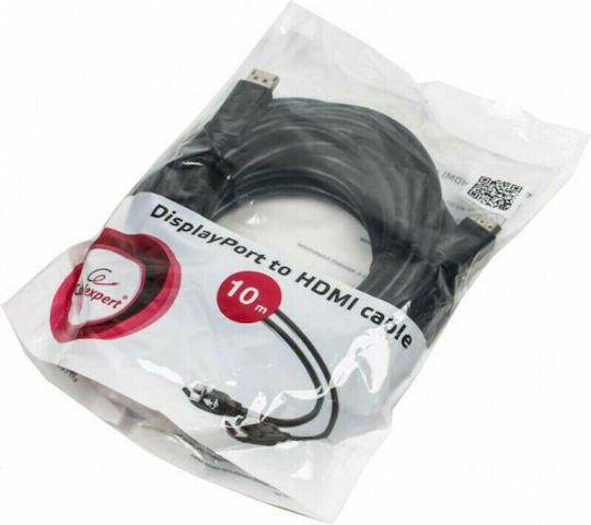 Cablexpert Cable DisplayPort male - HDMI male 10m (CC-DP-HDMI-10M)