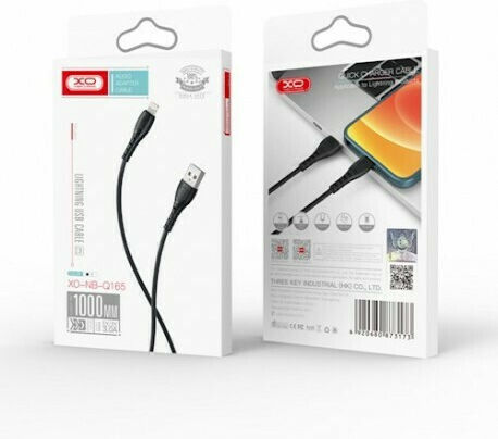 XO NB-Q165 USB-A to Lightning Cable White 1m