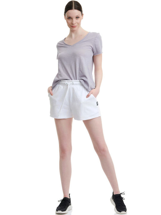 BodyTalk 1211-909605 Women's Sporty Shorts White 1211-909605-00200