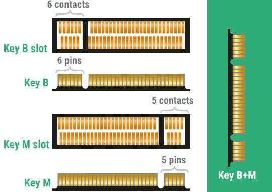 Powertech M.2 Key NVMe la PCIe x1 (TOOL-0046)