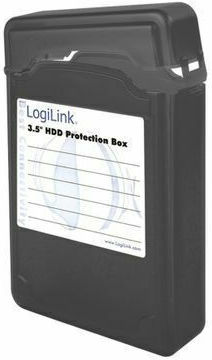 LogiLink Protective Case Protection Box for 3.5" Black (UA0133B)