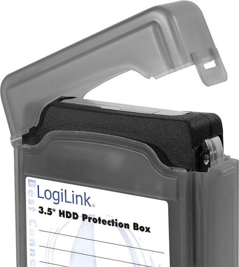 LogiLink Protective Case Protection Box for 3.5" Black (UA0133B)