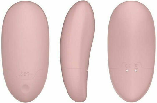 Bijoux Indiscrets Sex Au Naturel Personal Massager Clitoral Vibrator 9.5cm Pastel Pink