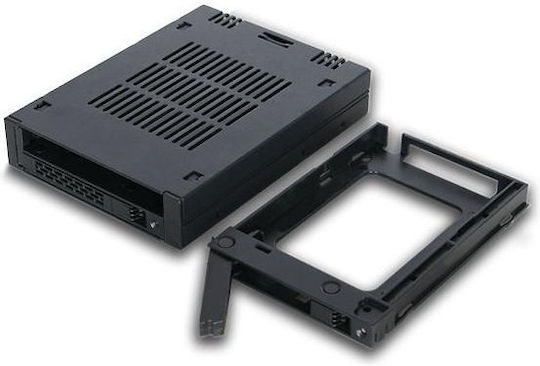 Icy Dock ExpressCage 2x 2.5 Inch SAS/SATA HDD/SSD Mobile Rack for External 3.5 Inch Bay-Comparable to Tray-less Design Μαύρο (MB742SP-B)