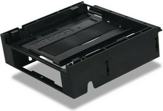 Icy Dock Flex-Fit Duo 5.25 Inch External Bay to 3.5 Inch HDD/Device Bay And Ultra Slim ODD Bay Mounting Kit Bracket Black (MB343SPO)
