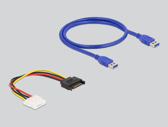 DeLock PCI Express x1 προς x16 με 60 εκ. USB