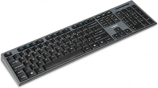 iBox Desktop KIT Pro Ασύρματο Σετ Πληκτρολόγιο & Ποντίκι Αγγλικό UK