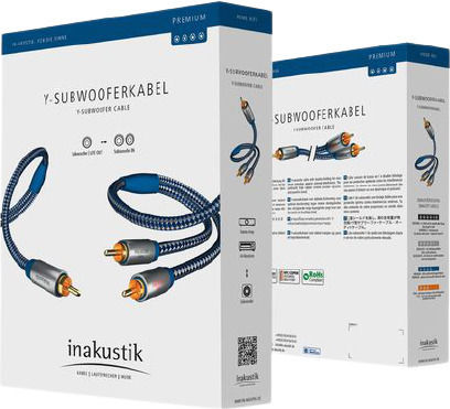 Inakustik Subwoofer Cable Cable RCA male - RCA male 2m