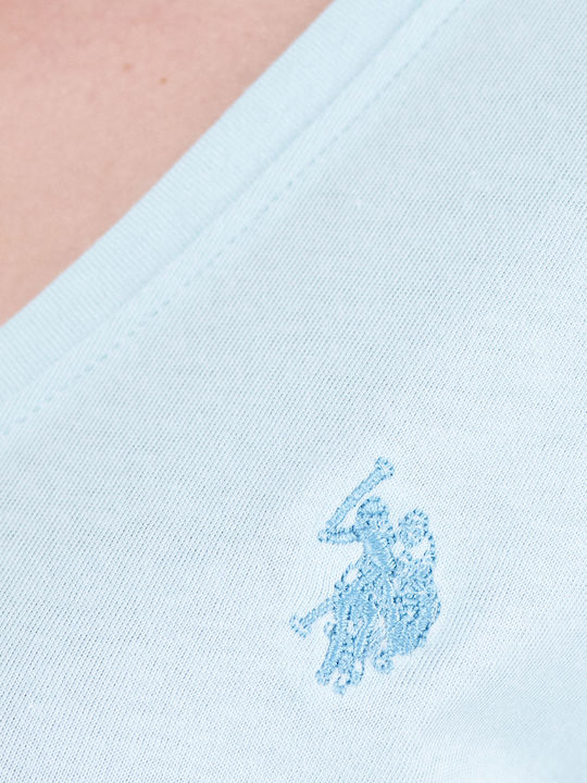 Women's Short Sleeve T-shirt Light Blue