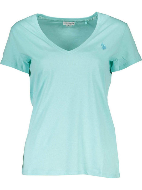 Women's Short Sleeve T-shirt Light Blue