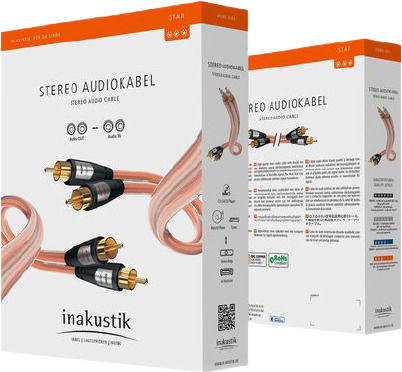Inakustik Star II Cable RCA male - RCA male 5m