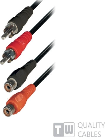TrustWire Cablu RCA De Sex Masculin - RCA De Sex Feminin 3m 11719