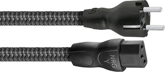 Audioquest Schuko - IEC C13 Cable 2m Μαύρο NRG-Y3