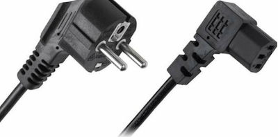 Schuko - IEC C13 Cable 1.5m Black (2772B)