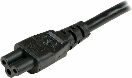 Run & Teng IEC C5 - Schuko Cable 1.5m Μαύρο 05001KLT00BK