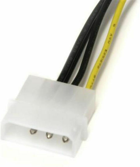 StarTech 4-Pin Molex - 8-Pin PCIe Cable 0.15m Πολύχρωμο LP4PCIEX8ADP