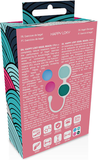 Dream Love Happy Loky Kegel Beads Κολπικές Μπάλες