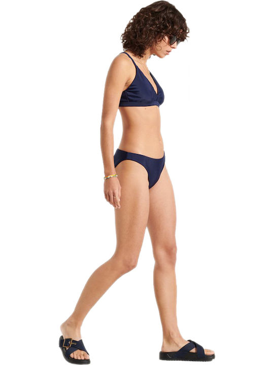 Bikini Τριγωνάκι Floral Navy Μπλε