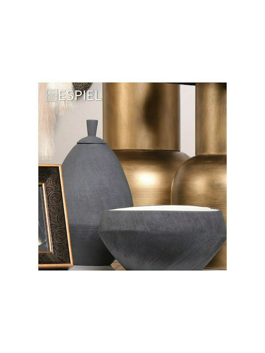 Espiel Decorative Bowl White 25x25x13cm
