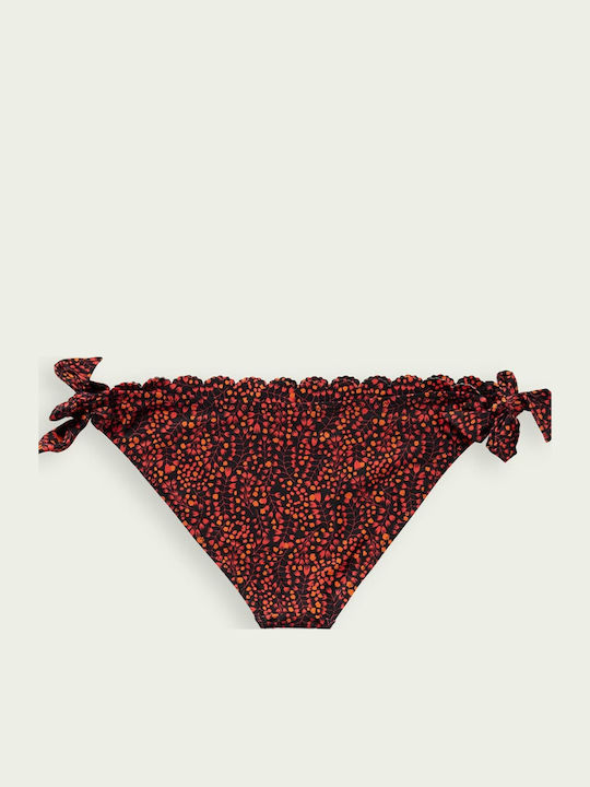 Bikini Slip with Ties Floral
