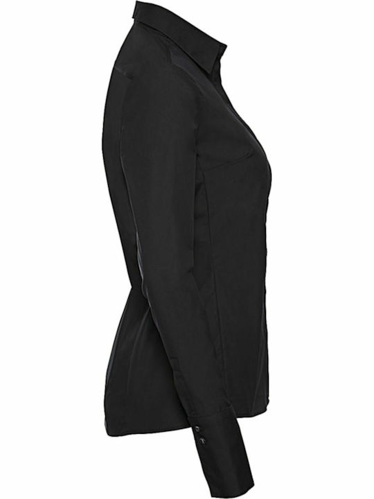 Long Sleeve Women's Shirt Black Black
