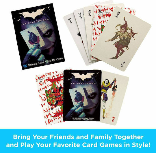Aquarius The Dark Knight Joker Spielkarten Filme für Poker Schwarz