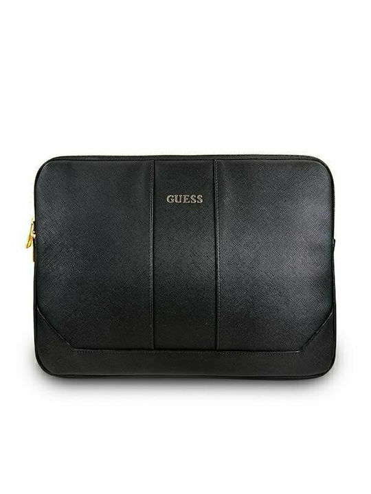 Guess Saffiano Θήκη για Laptop 13" σε Μαύρο χρώμα