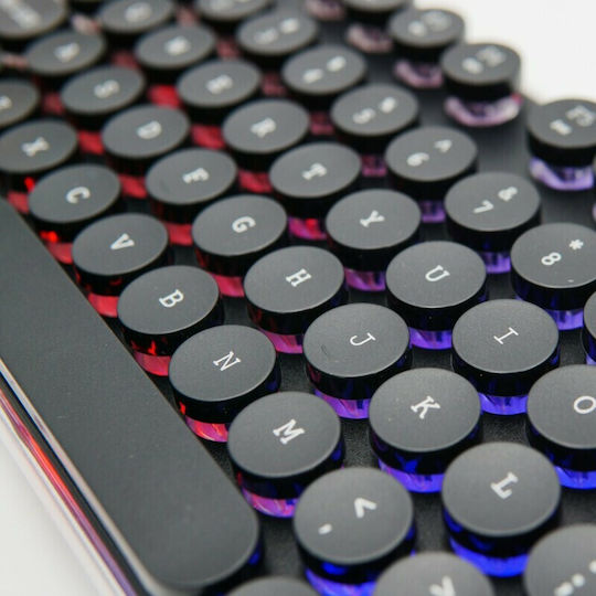 Andowl Q-807 Gaming Πληκτρολόγιο με RGB φωτισμό (Αγγλικό US)