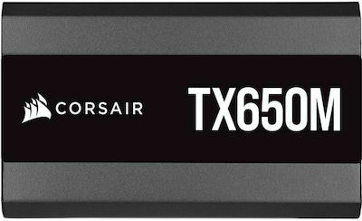 Corsair TX-M Series TX650M (2021) 650W Τροφοδοτικό Υπολογιστή Semi Modular 80 Plus Gold